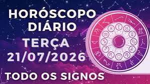 Horóscopo 21/07/2026