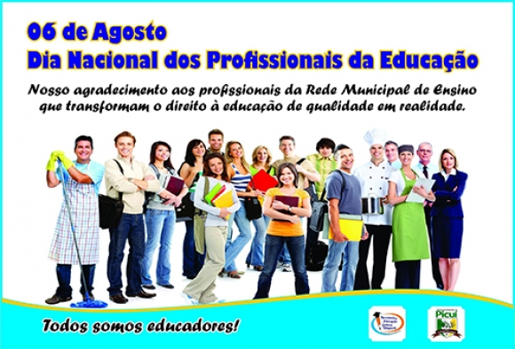 DIA NACIONAL DO PROFISSIONAL DA EDUCAÇÃO