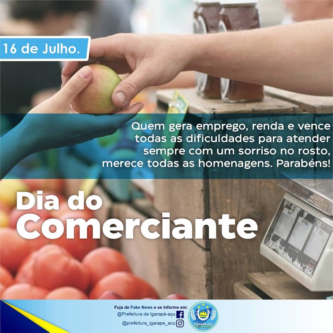 DIA DO COMERCIANTE
